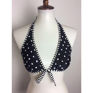 Relax Tommy Bahama Bikini Top Polka Dot Striped Swimwear